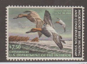 U.S. Scott #RW49 Duck Stamp - Mint Single