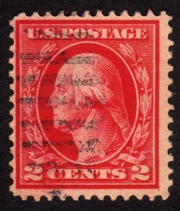 1912, US, 2c, George Washington, Used, Sc 406