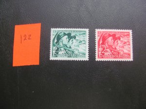 Germany 1938 MNH  SC B132-B133 SET XF 40 EUROS (122)