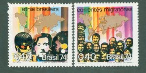 BRAZIL 1344-45 MNH BIN $1.00
