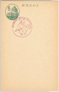 56590 - JAPAN - SPECIAL POSTMARK on POSTAL STATIONERY CARD 1957 #1 - BASEBALL-