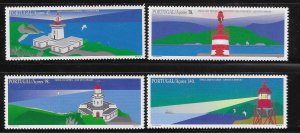 Portugal Azores 1996 Lighthouse Sc 437-440 MNH A3691