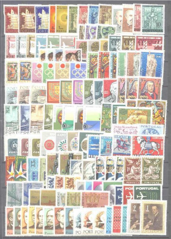 Portugal MNH lot,1960-70 SCV189.90