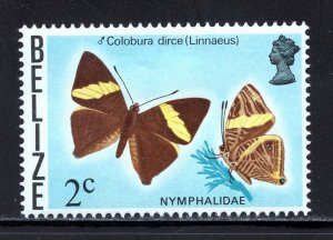 Belize 347a MLH, Butterfly Issue with (Wmk. 373) from 1977.