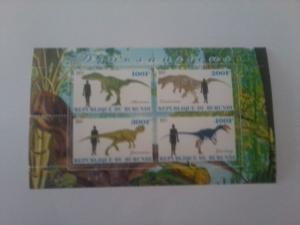 BURUNDI SHEET MNH DINOSAURS