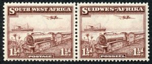 South West Africa SG96 1 1/2d M/M Cat 30 pounds