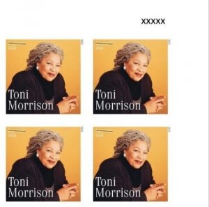 US Toni Morrison NDC/Imperf UR Plate Block of 4 stamps PreOrder Ships 14 Mar 23