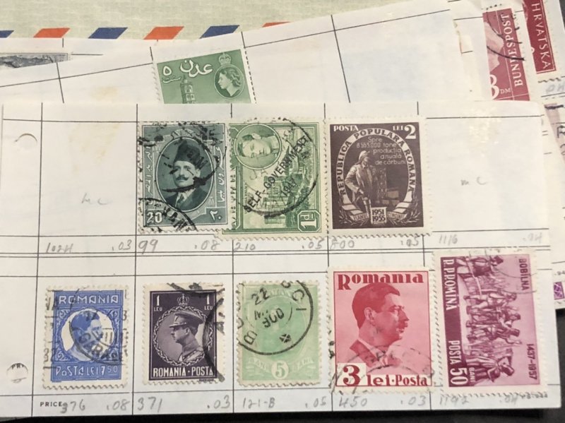 W.W. Stamps Very Nice New Zealand & Lots of Mint India + Very Old U.S