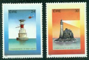 Ireland #667.668  Mint  F-VF NH  Scott $4.90   Lighthouses