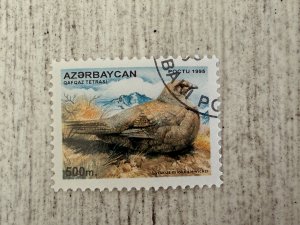 Azerbaijan #544 Used, 500m, Fauna and Flora, 2024 SCV $1.50