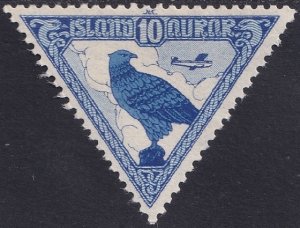 Iceland 1930 Sc C3 air post MLH*