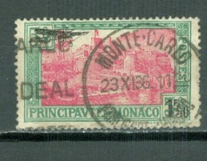 MONACO AIR #C1...NICE CANCELLATION...CV$25.00