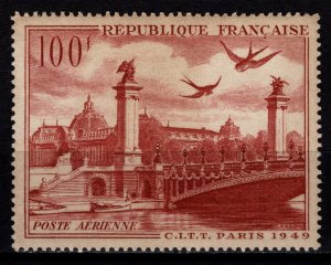 France 1949 International Telephone & Telegraph Congress, Paris, 100f [Mint]