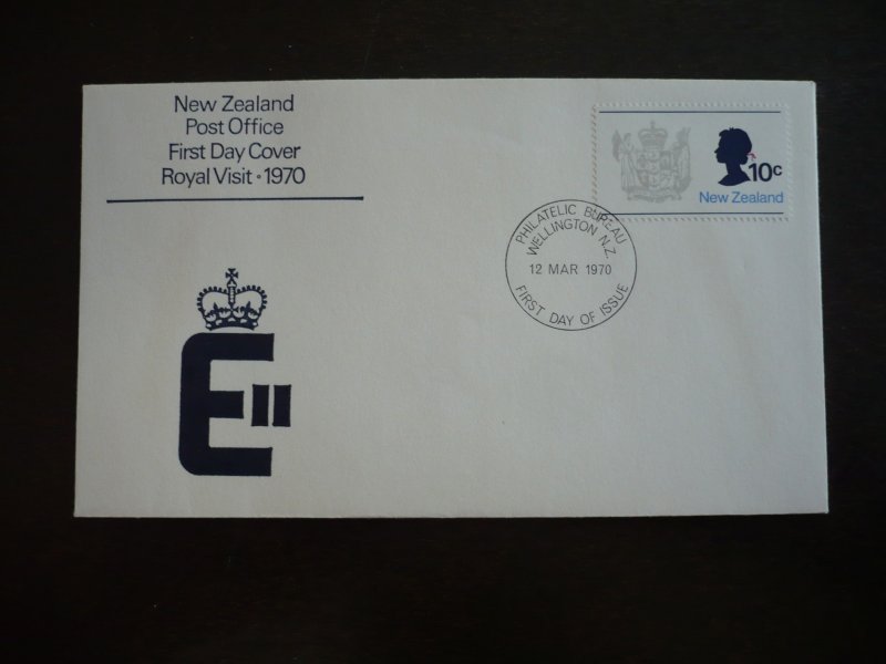 Postal History - New Zealand - Scott# 449 - First Day Cover