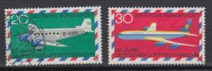 Germany - 1969 German Airmail Service Sc# 993/994 (64)