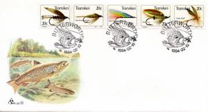 Transkei - 1984 Fishing Flies (5th series) FDC SG 133a