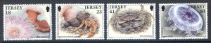 Jersey 1994 Marine Life Set SG670/673 Unmounted Mint 