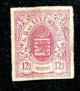 1859 Luxemburg  Sc# 8 MNG cv. $275 ( 1713 WX )