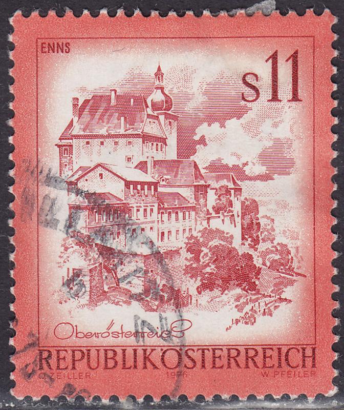 Austria 973 Old Town, Enns 1976