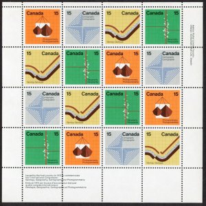 CANADA SC#585a Earth Sciences Souvenir Sheet (1972) MNH