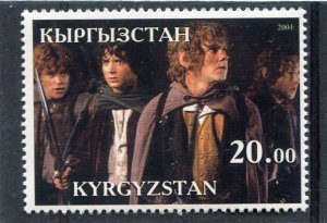 Kyrgyzstan 2001 LORD OF THE RINGS Single Perforated Mint (NH)