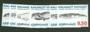 Greenland #303-308  Single (Complete Set)