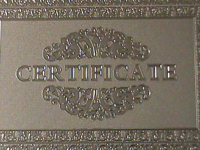 ​UNITED STATES-1928 CAT.#403- 24 KARAT GOLD REPLICA $100  -VF WITH CERTIFICATE