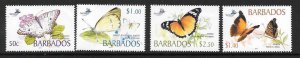 BARBADOS SG1261/4 2005 WORLD STAMP EXPO SYDNEY MNH