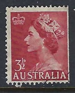 Australia 258 VFU QEII 364F-7