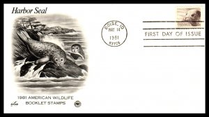 US 1880-1889 Wildlife PCS Artcraft Variety Set of Ten U/A FDC