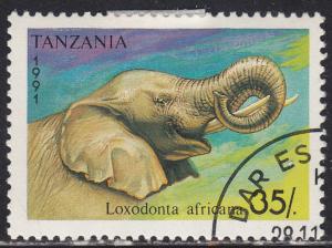 Tanzania 796 African Elephant 1991