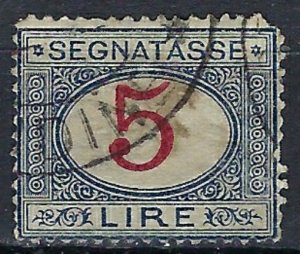 Italy J18 Used 1903 issue; corner missing (ak2431)