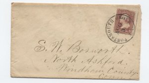 1860s Portsmouth Grove RI #65 cover 4-year DPO [4619.27]