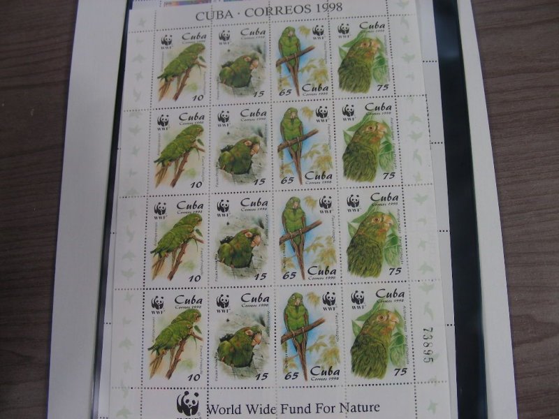 CUBA, Excellent accumulation of Souvenir Sheets & other Stamps