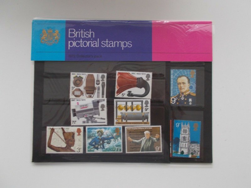 1972 Collectors Pack Includes Complete Commemorative Sets Superb MNH Cat £35