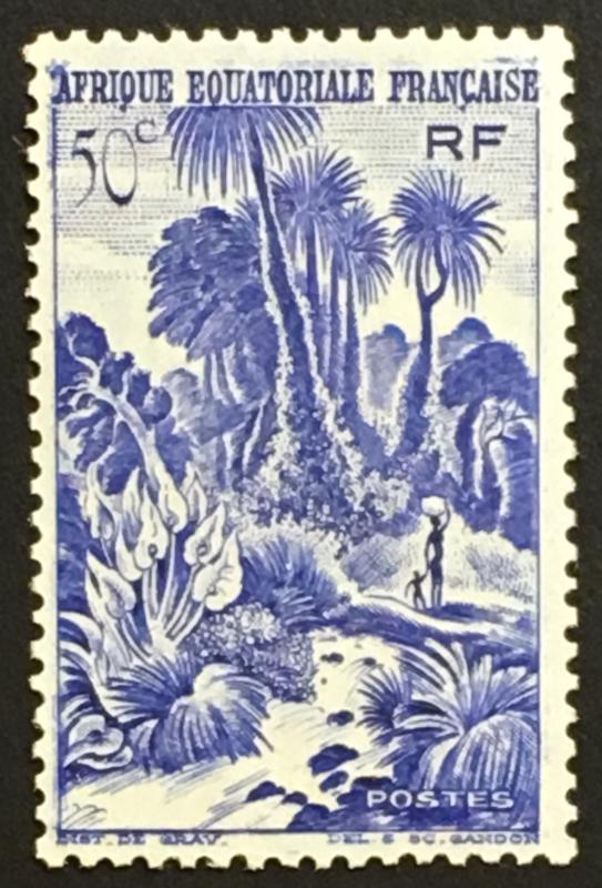 French Equatorial Africa 169 MH F; SCV $0.80