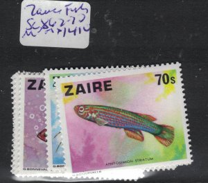 Zaire Fish SC 862-70 MNH (2ffo) 