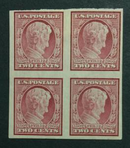 MOMEN: US #368 BLOCK MINT OG H #24921