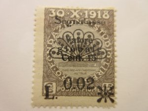 FIUME Scott J15 MINT HINGED Cat $6.50