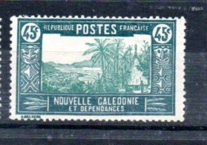 NEW CALEDONIA - 45 Cents - 1928 - NATIVE HOUSE -