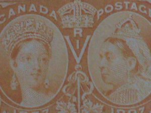 ​CANADA-1897-SC#51 - QUEENS VICTORIA-OVER 120 YEARS OLD STAMP-MINT VERY FINE