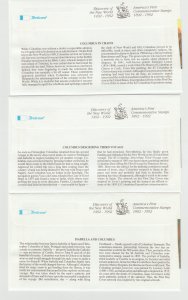 FDC Set 16 First Day Covers # 2624 a-d - 2629 a Voyages of Columbus Fleetwood