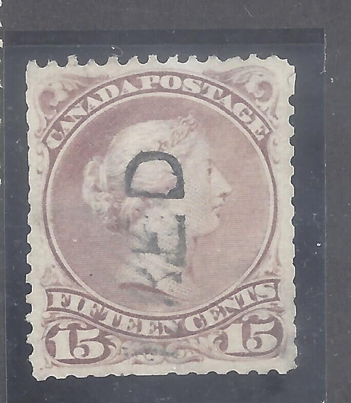 Canada # 29i USED 15c MEDIUM PURPLE LARGE QUEEN BS24253 