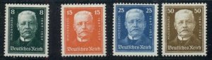 GERMANY #B19-22, Mint Hinged, Scott $22.00
