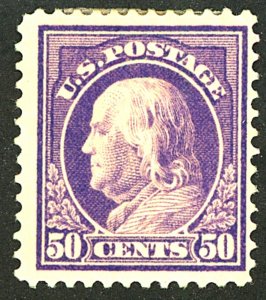 U.S. #421 MINT OG HR