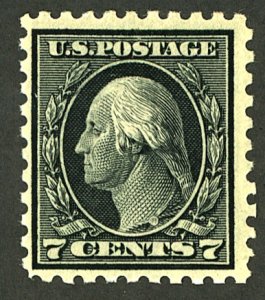 U.S. #430 MINT WITH APS CERT OG NH