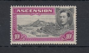 Ascension KGVI 1938 10/- SG47 MNH J6037