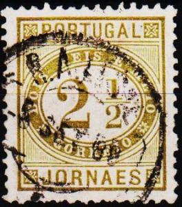 Portugal. 1876 2 1/2r S.G.N178 Fine Used