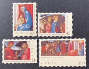 Australia 1994 #1392-5, Christmas, MNH.