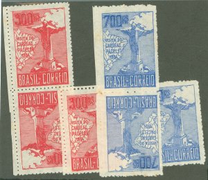 Brazil #392-393  Single (Complete Set)